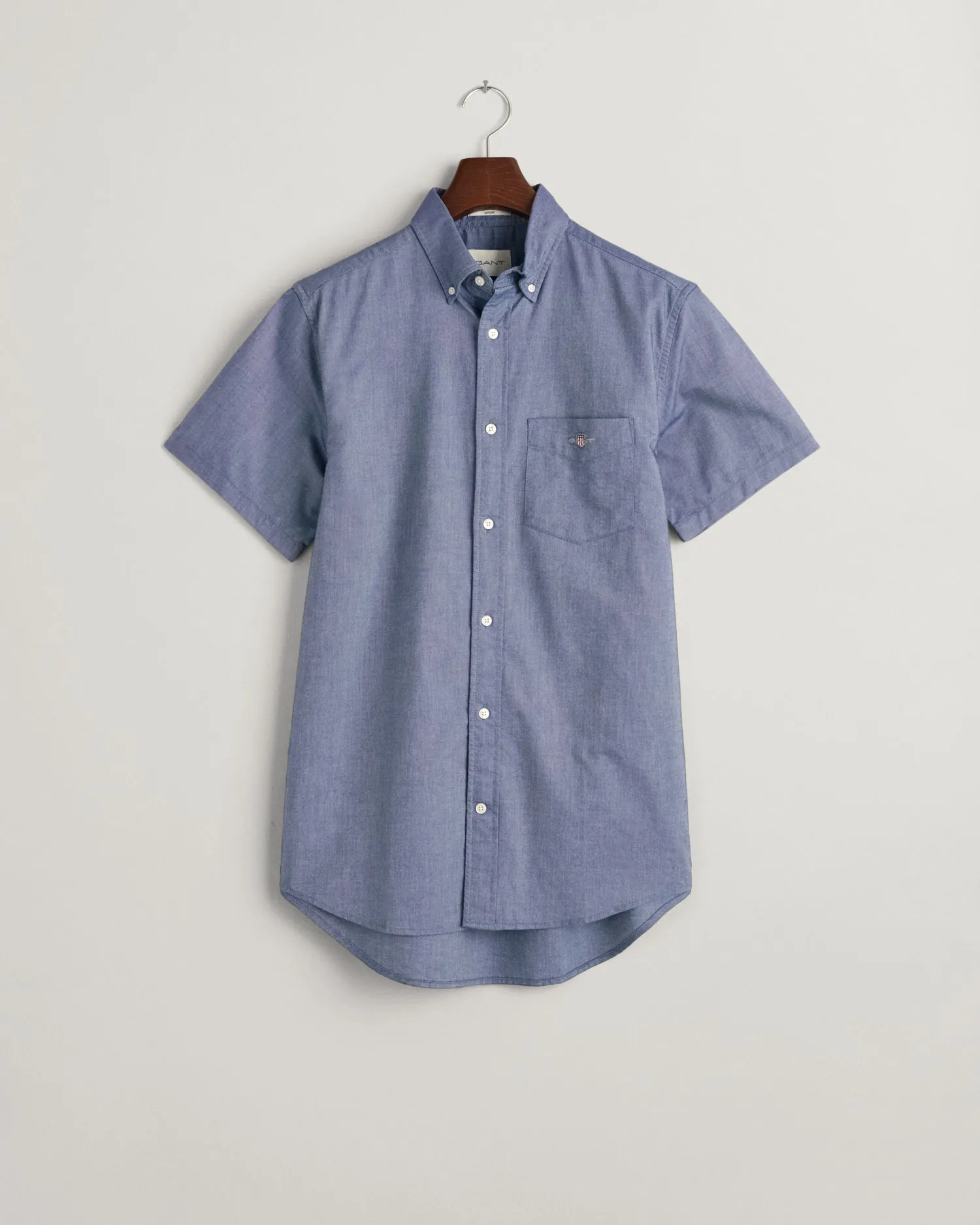 GANT - Oxford SS Shirt, Persian Blue