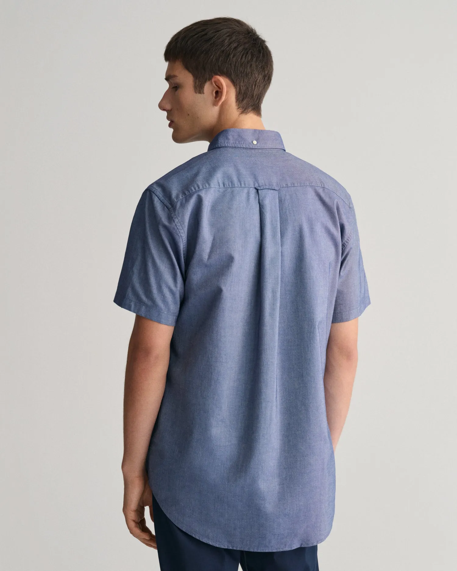 GANT - Oxford SS Shirt, Persian Blue