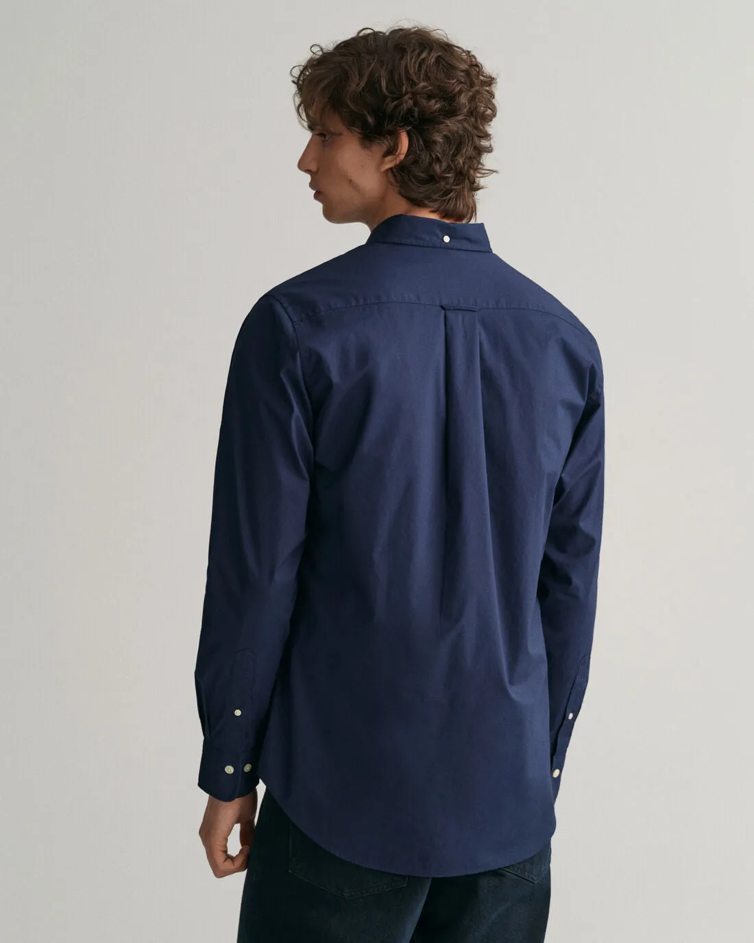 GANT - Regular Poplin Shirt, Navy