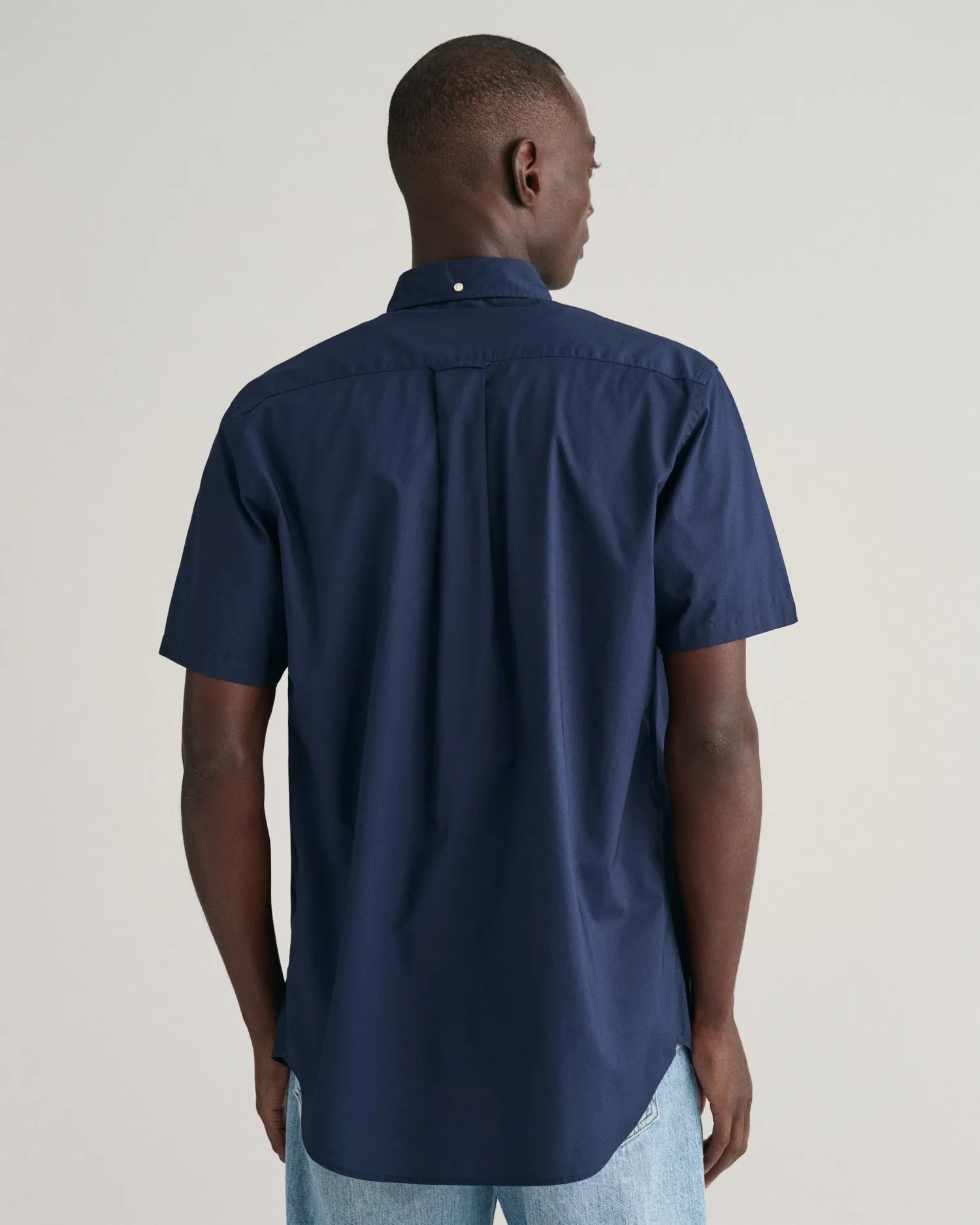 GANT Regular Poplin Short Sleeve Shirt