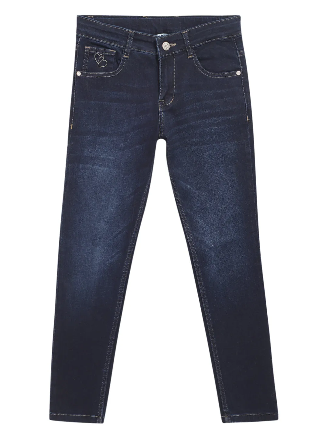 Girls Dark Mercerised Denim