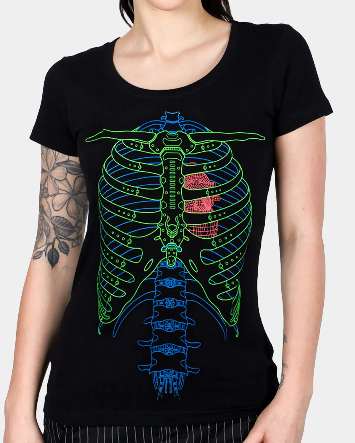 GIRLS RIB CAGE T-SHIRT