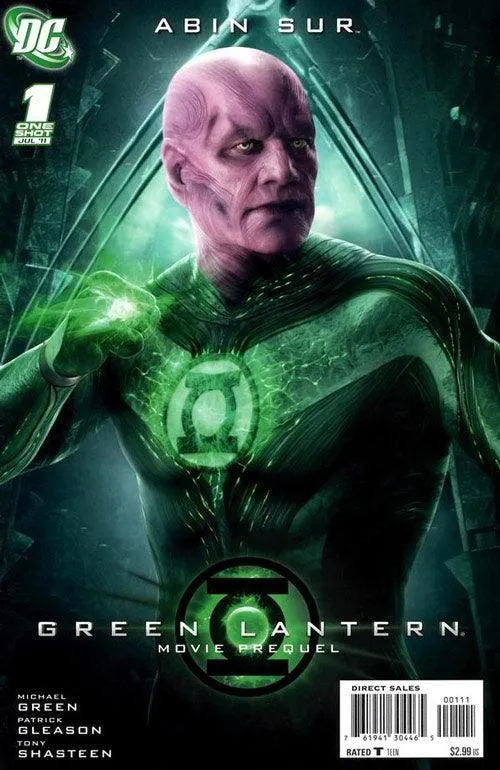 GREEN LANTERN MOVIE PREQUEL ABIN SUR #1