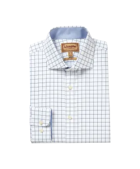 Greenwich Tailored Shirt - Navy Check