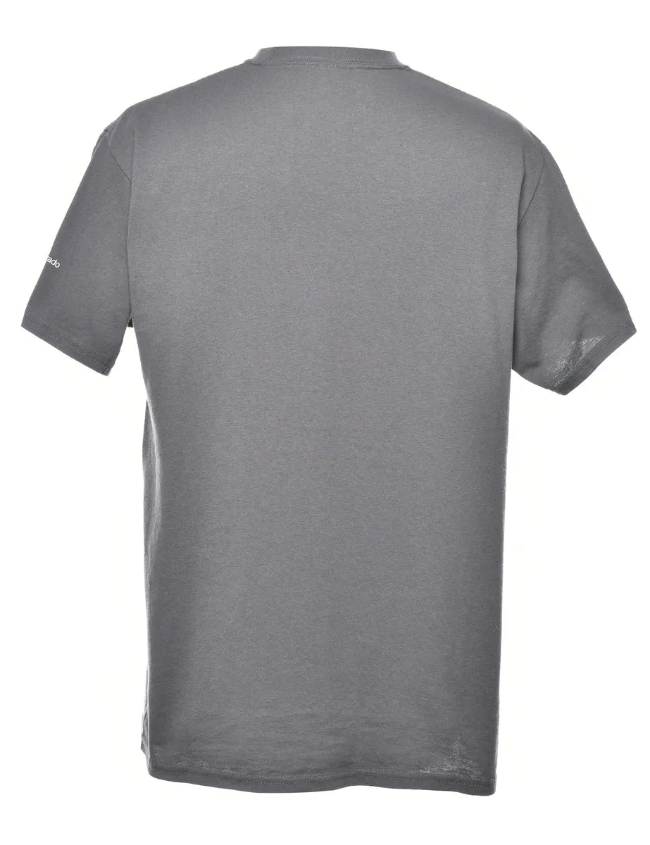 Grey Buff Family Printed T-shirt - M