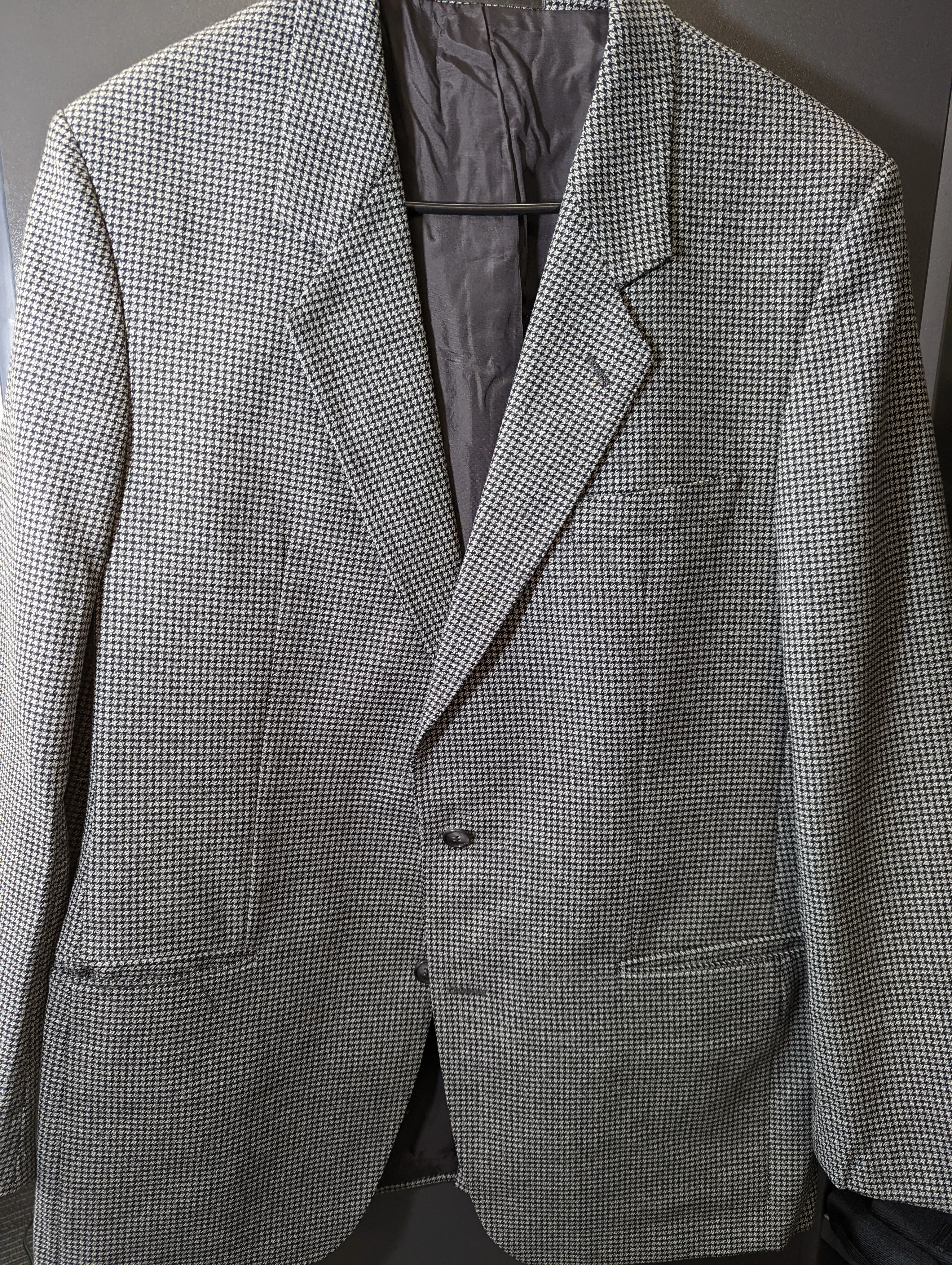 Grey Plaid Baumler Blazer