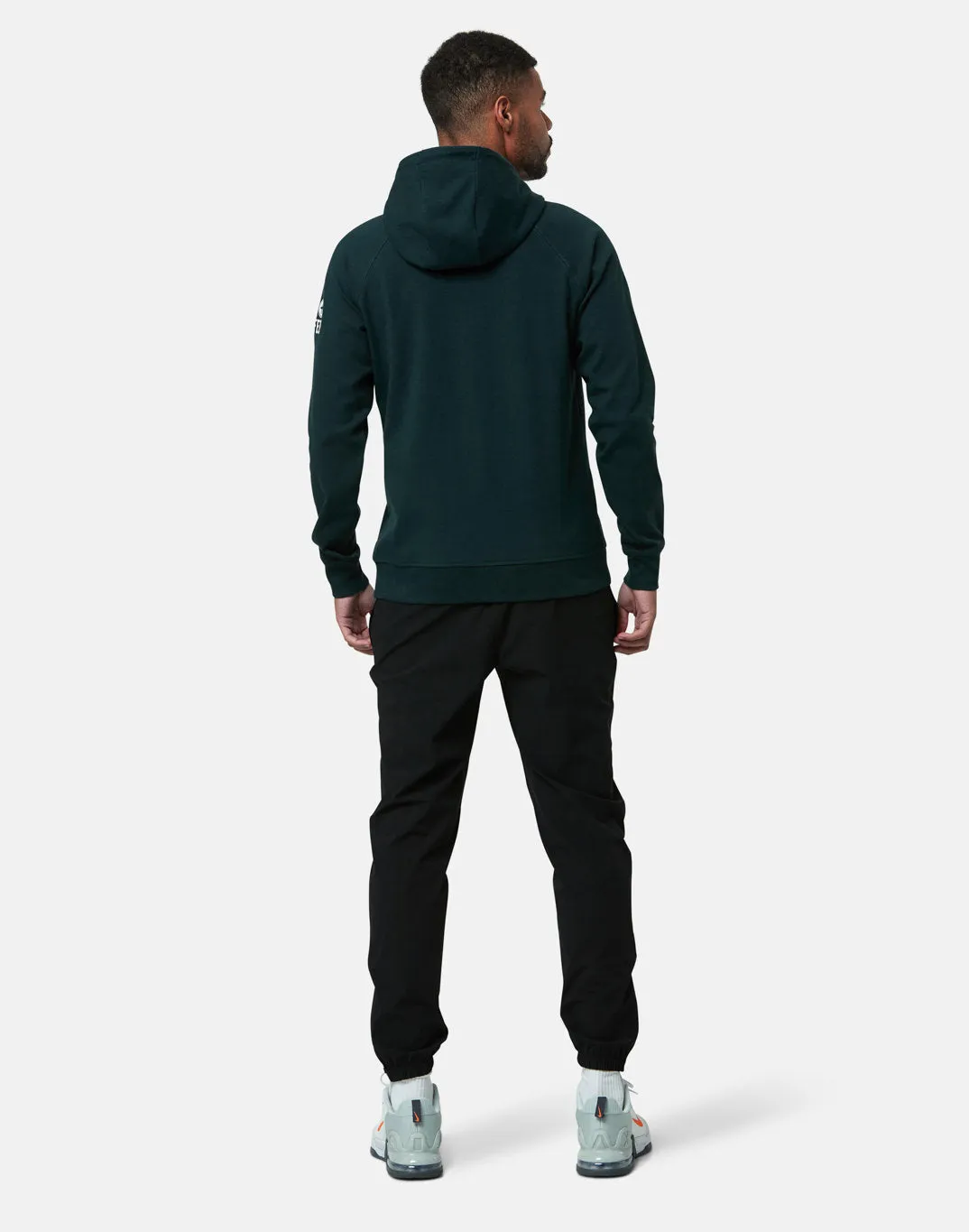 Gym Coffee Chill Pullover Hoodie (Mens) - Moss Green