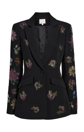 Heatset Pansy Garden Cheyenne Blazer