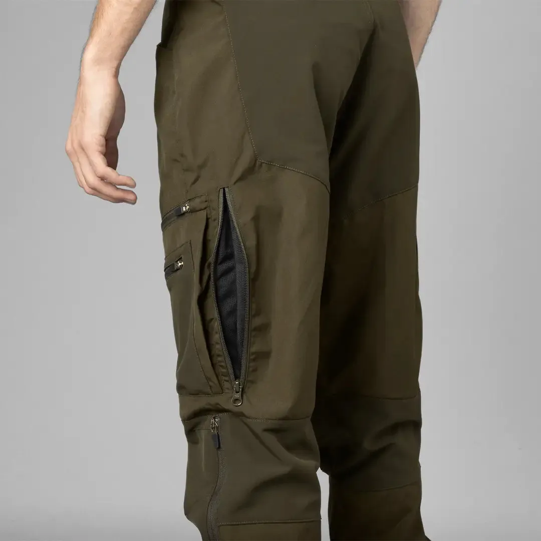 Hemlock Trousers - Pine Green/Grizzly Brown by Seeland