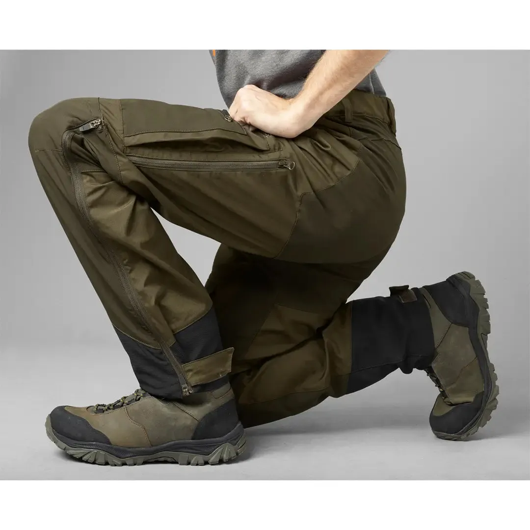 Hemlock Trousers - Pine Green/Grizzly Brown by Seeland