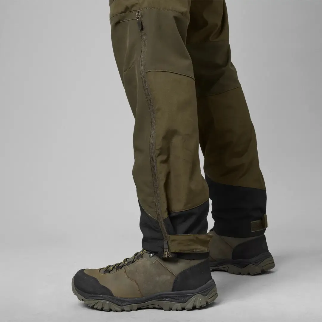 Hemlock Trousers - Pine Green/Grizzly Brown by Seeland