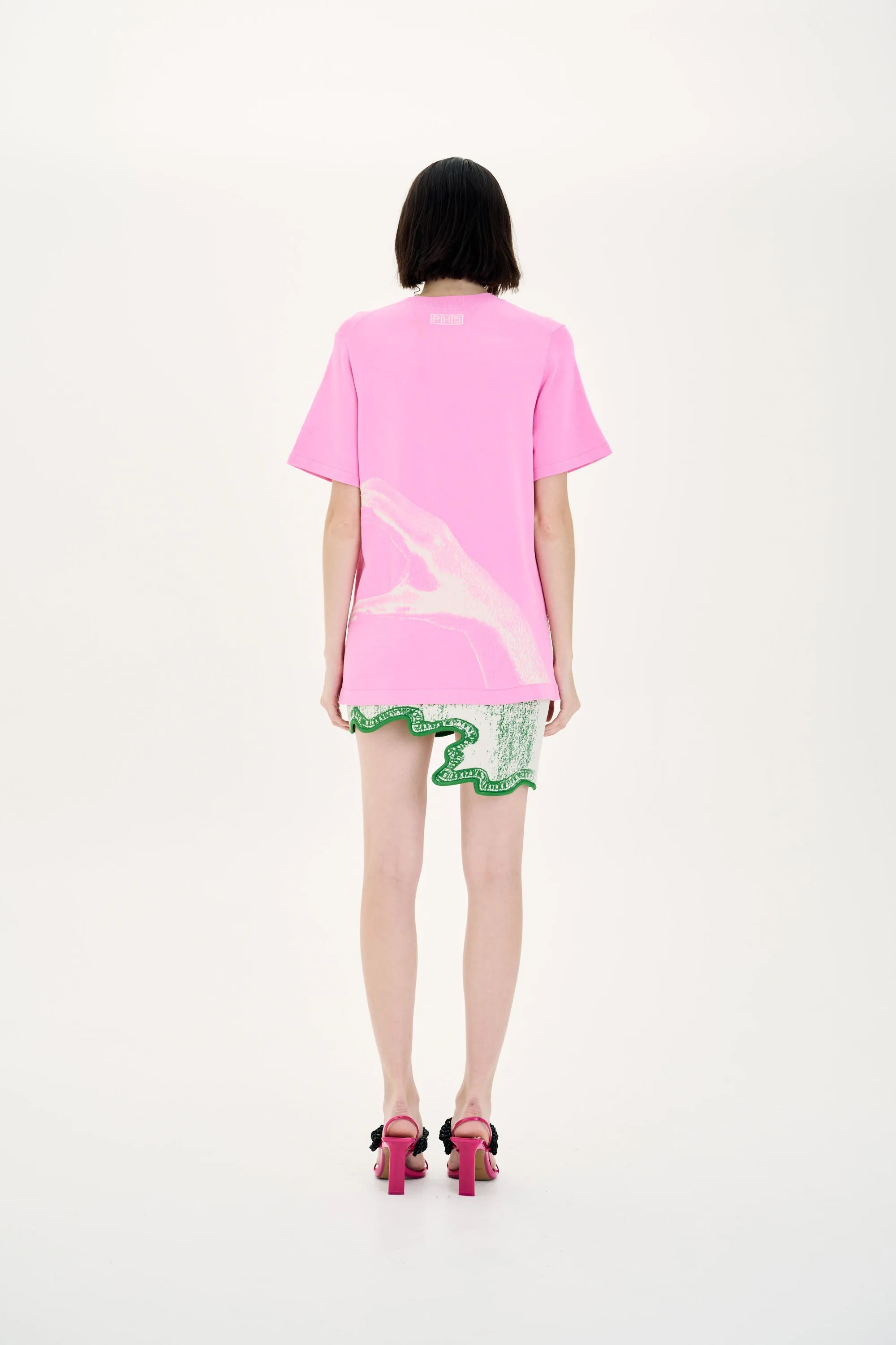 HOLLY UV REACTIVE OVERSIZED T-SHIRT