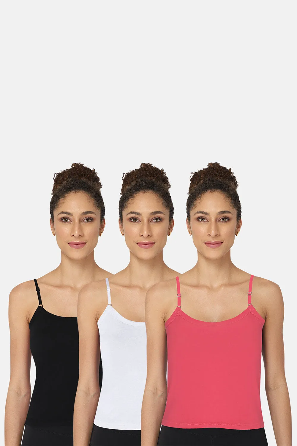 Intimacy Camisole-Slip Special Combo Pack - In05 - Pack of 3 - C38