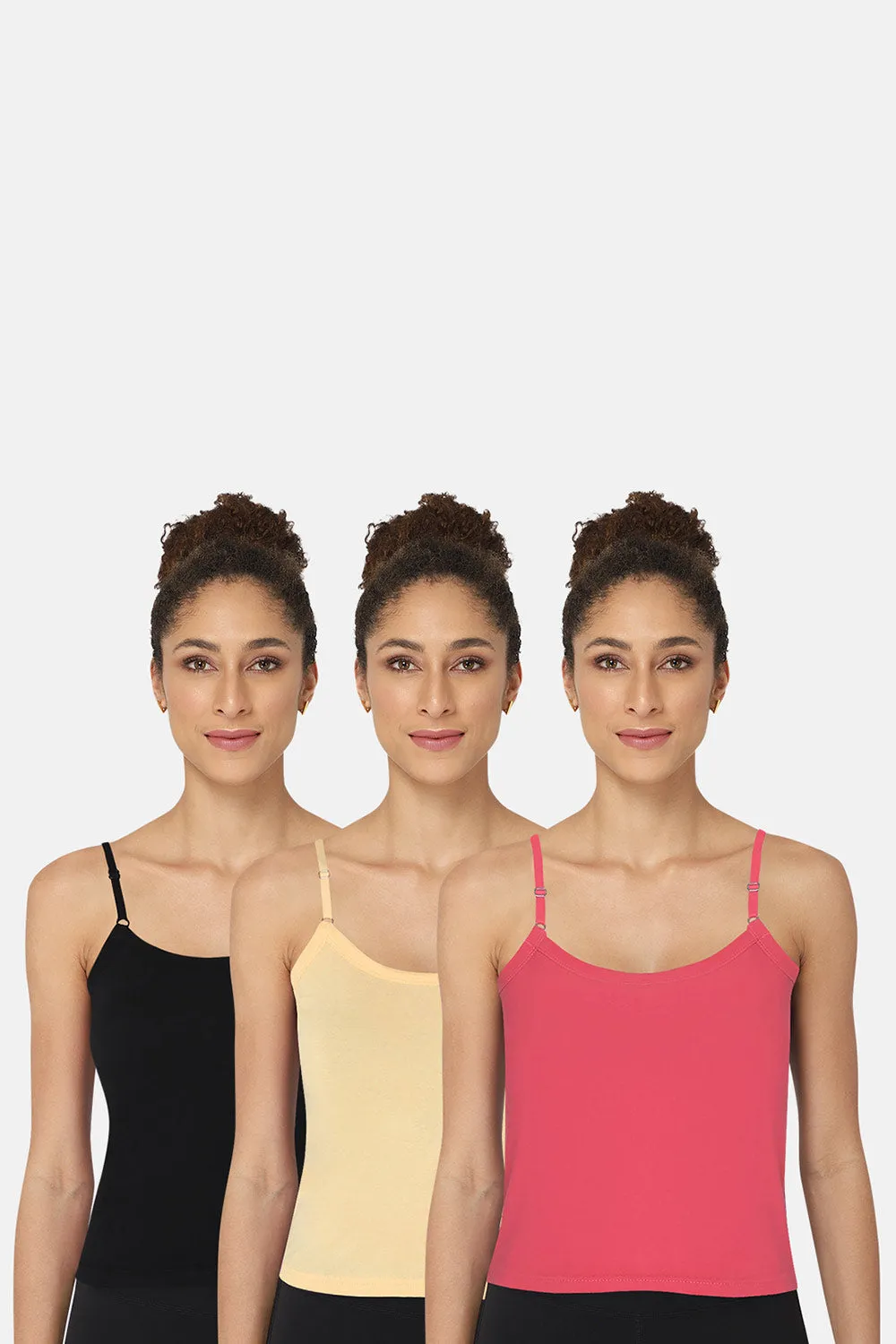 Intimacy Camisole-Slip Special Combo Pack - In05 - Pack of 3 - C66