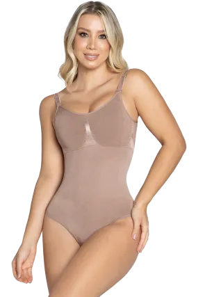 JACKIE LONDON 116 - Seamless Bust Thong Bodysuit