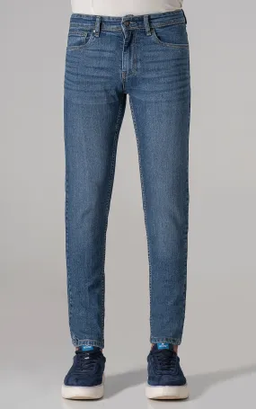 JEANS SLIM FIT MID BLUE