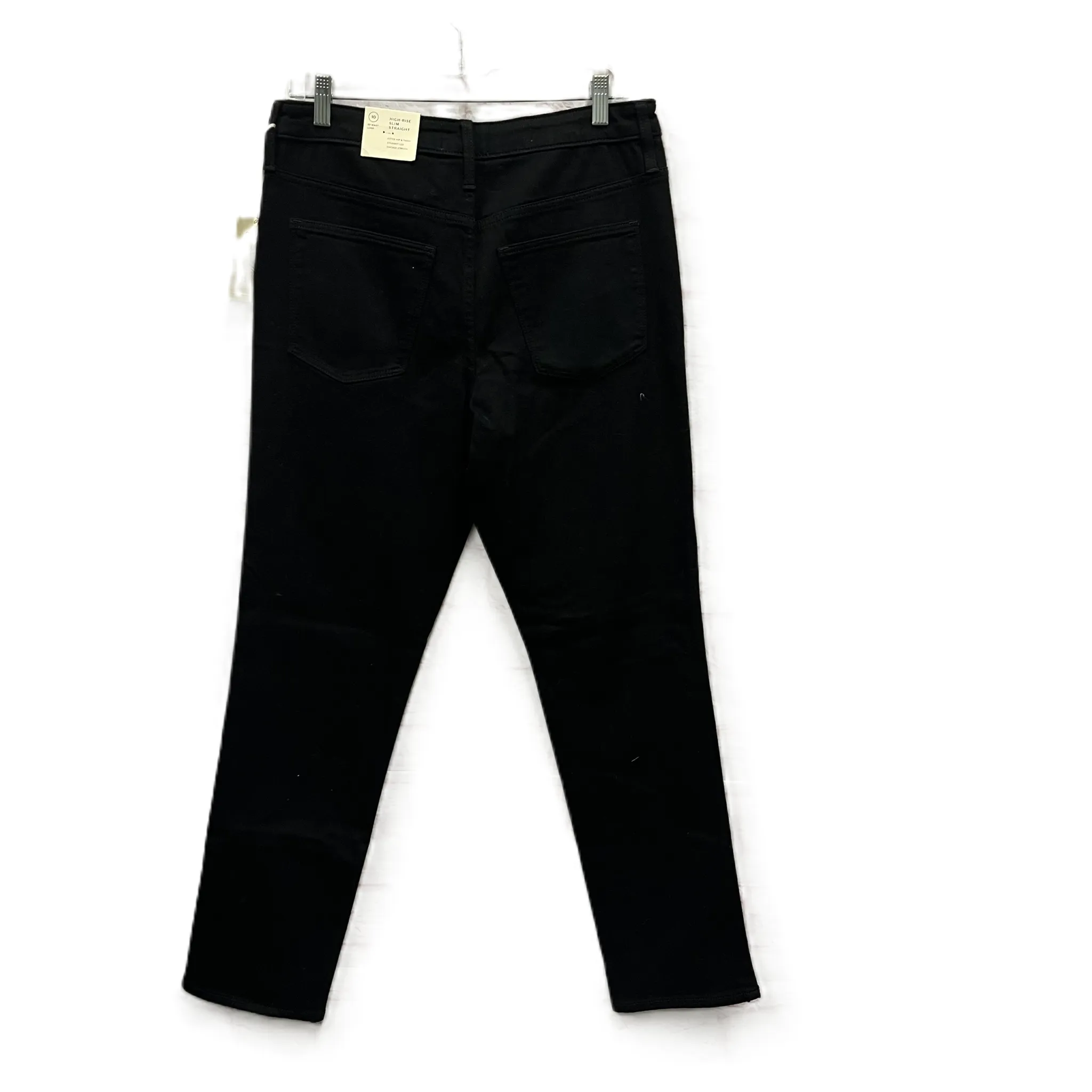 Jeans Straight By Universal Thread In Black, Size: 10 Long