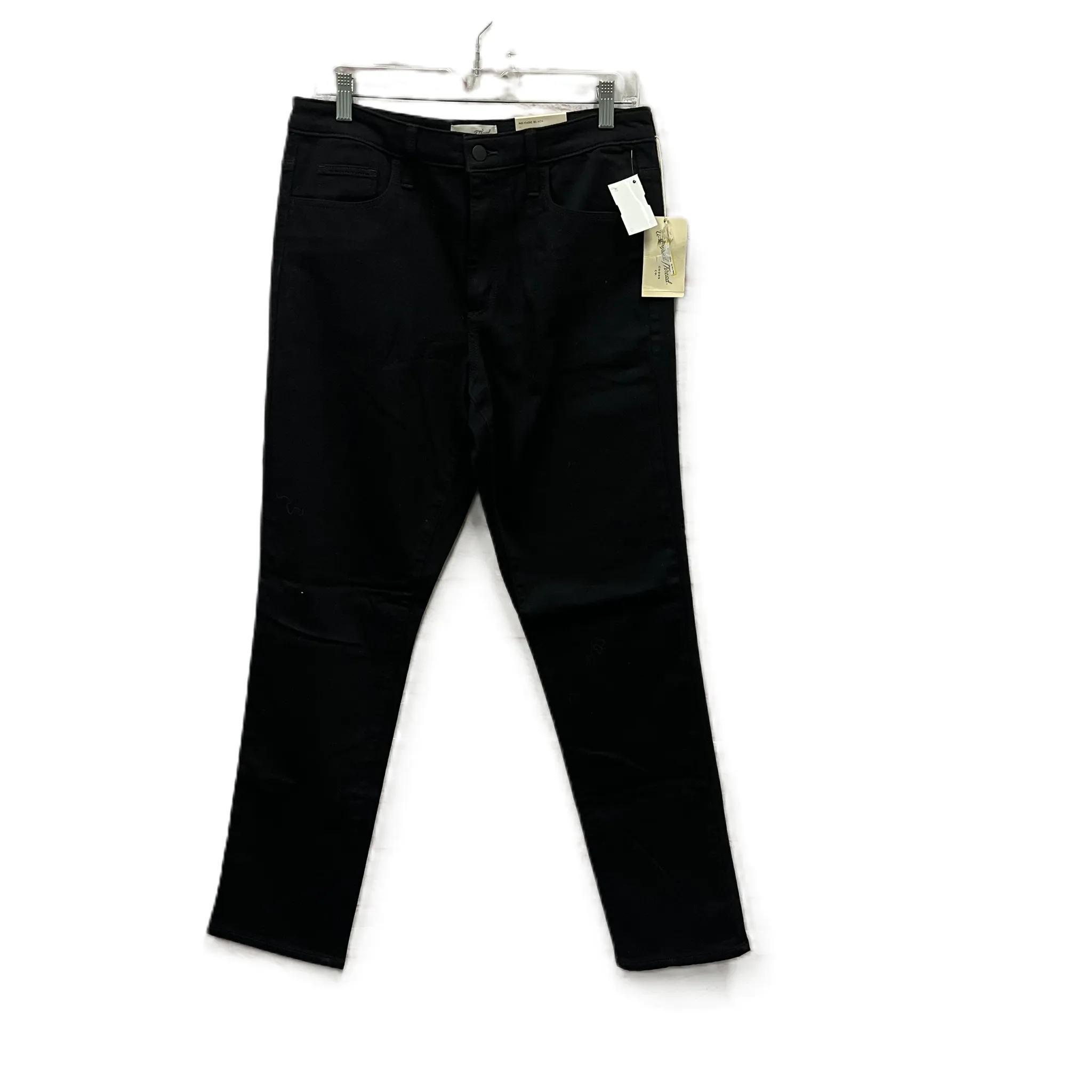 Jeans Straight By Universal Thread In Black, Size: 10 Long