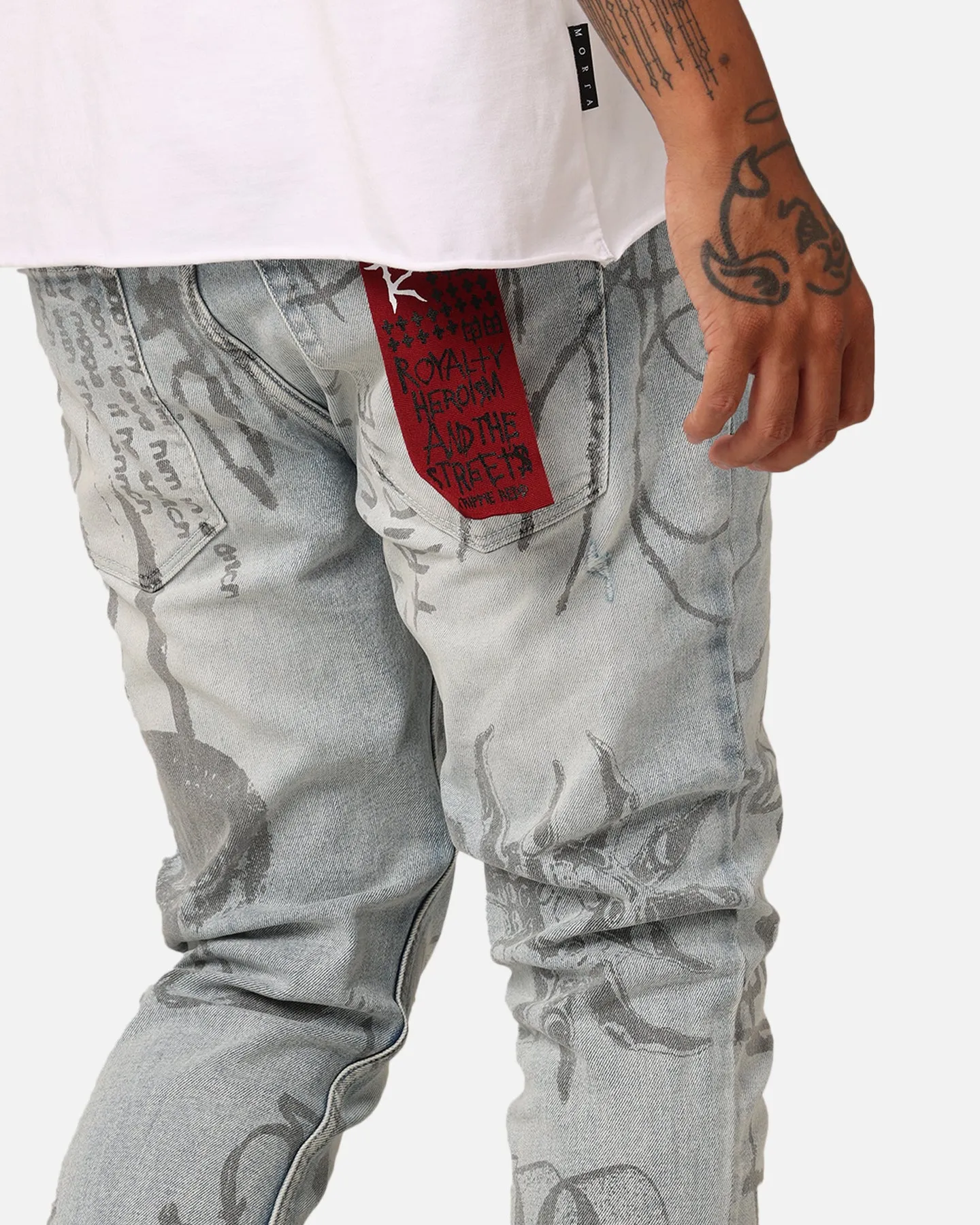 Ksubi X Trippie Redd Van Winkle Devil Jeans Denim