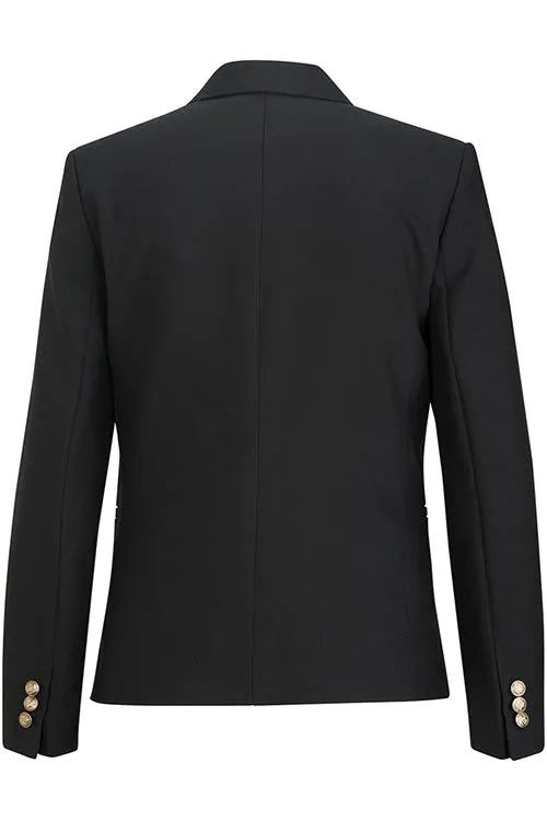 Ladies' Essential Hopsack Blazer - Black