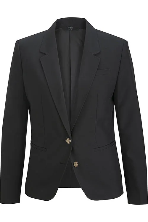 Ladies' Essential Hopsack Blazer - Black