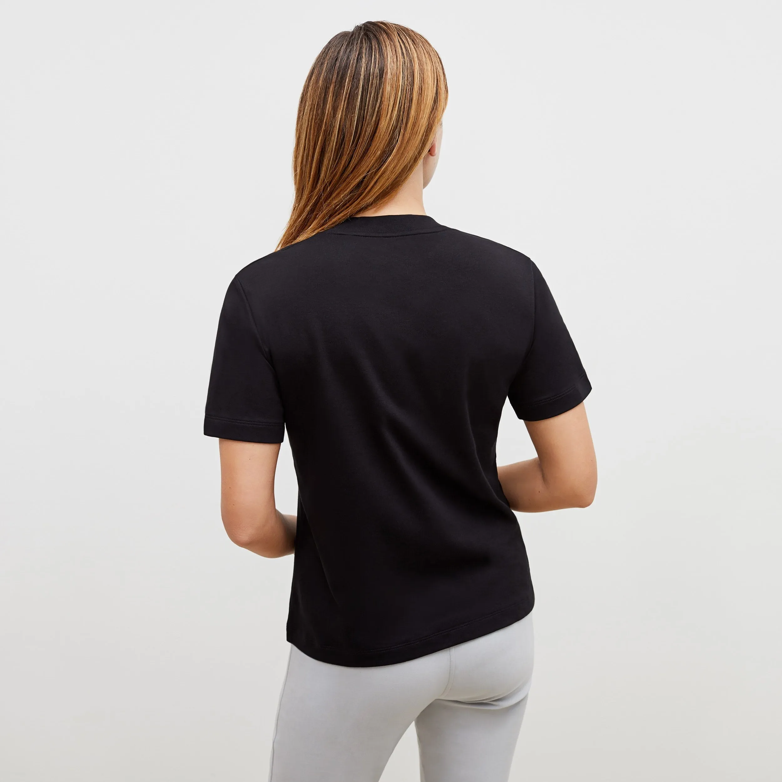 Leslie T-Shirt - Organic Pima Cotton :: Black