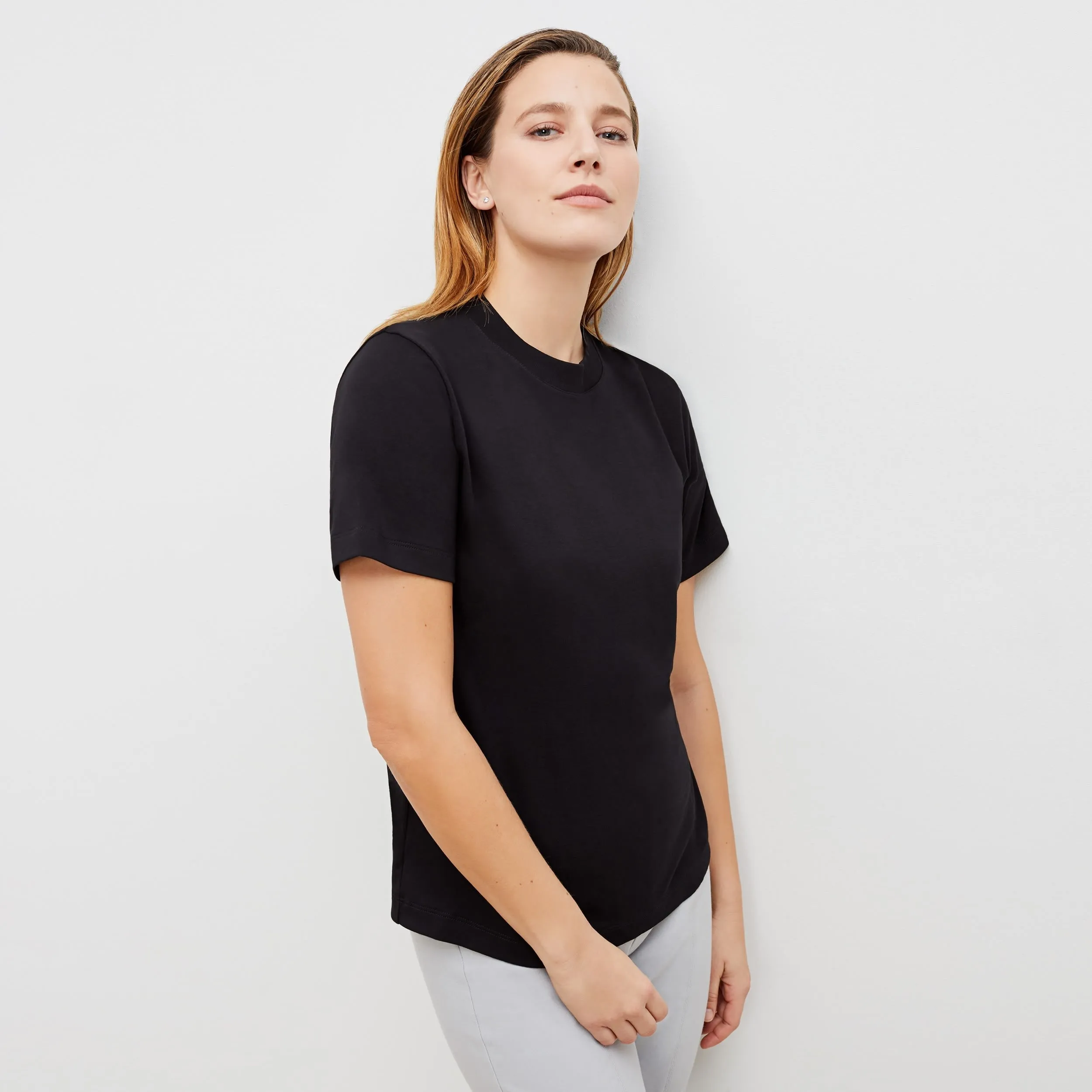 Leslie T-Shirt - Organic Pima Cotton :: Black