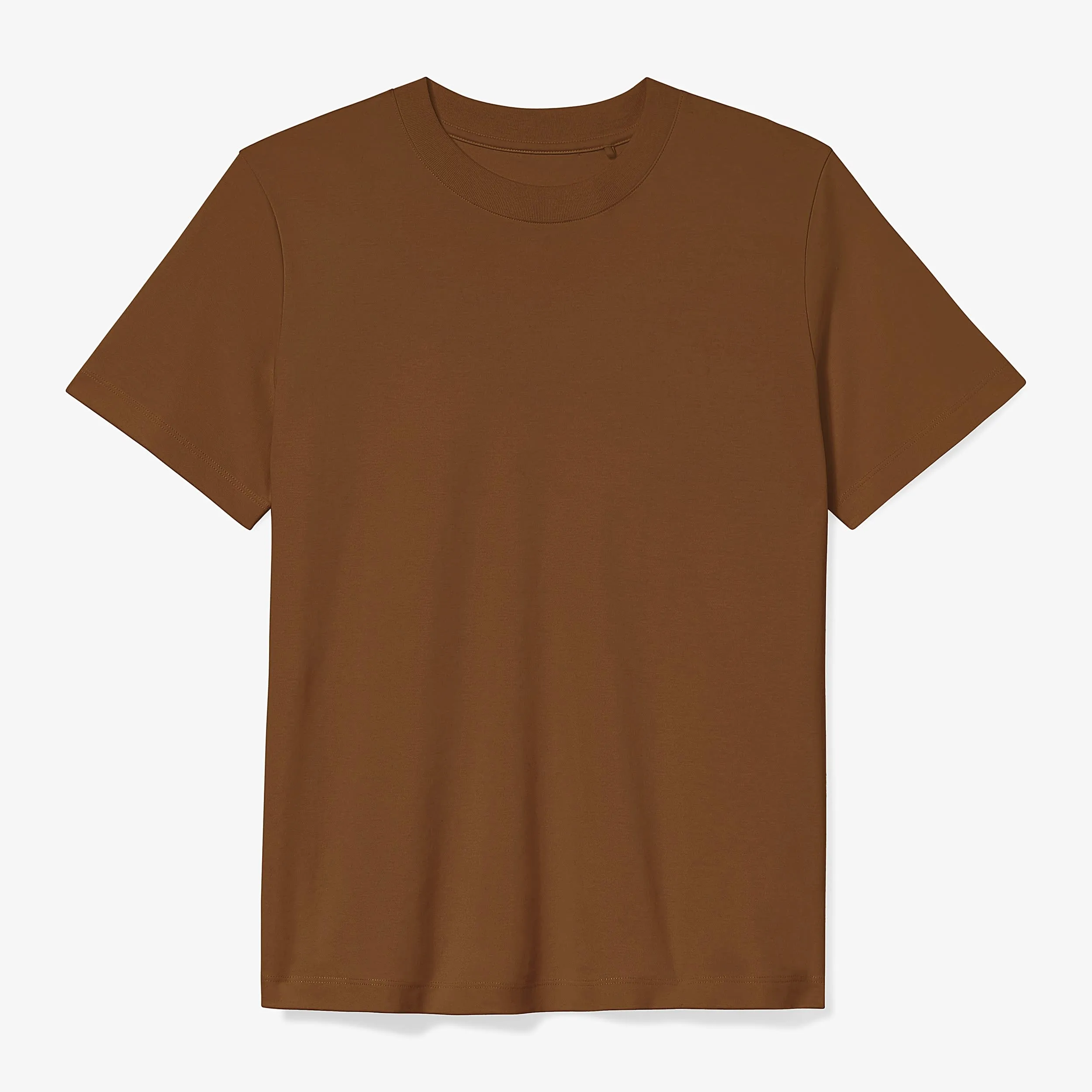 Leslie T-Shirt - Pima Cotton :: Carob