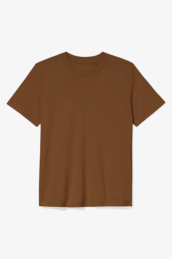 Leslie T-Shirt - Pima Cotton :: Carob