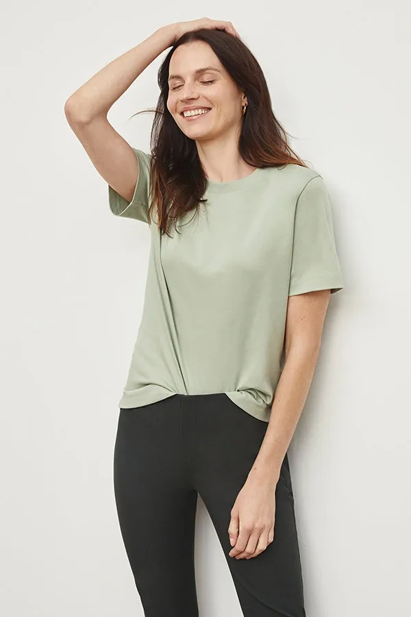 Leslie T-Shirt - Pima Cotton :: Minty Green