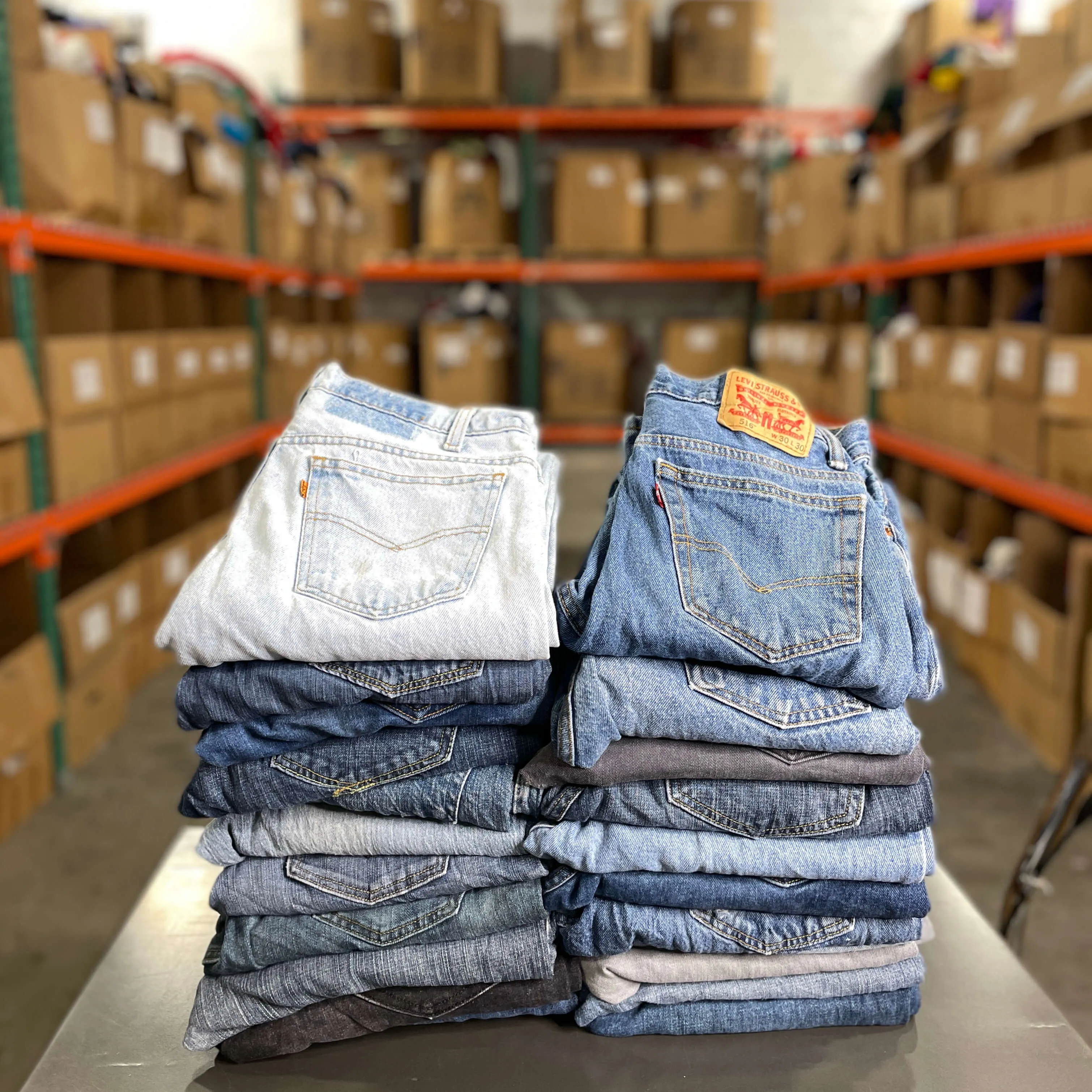 Levi's Jeans 34" and Down Bale