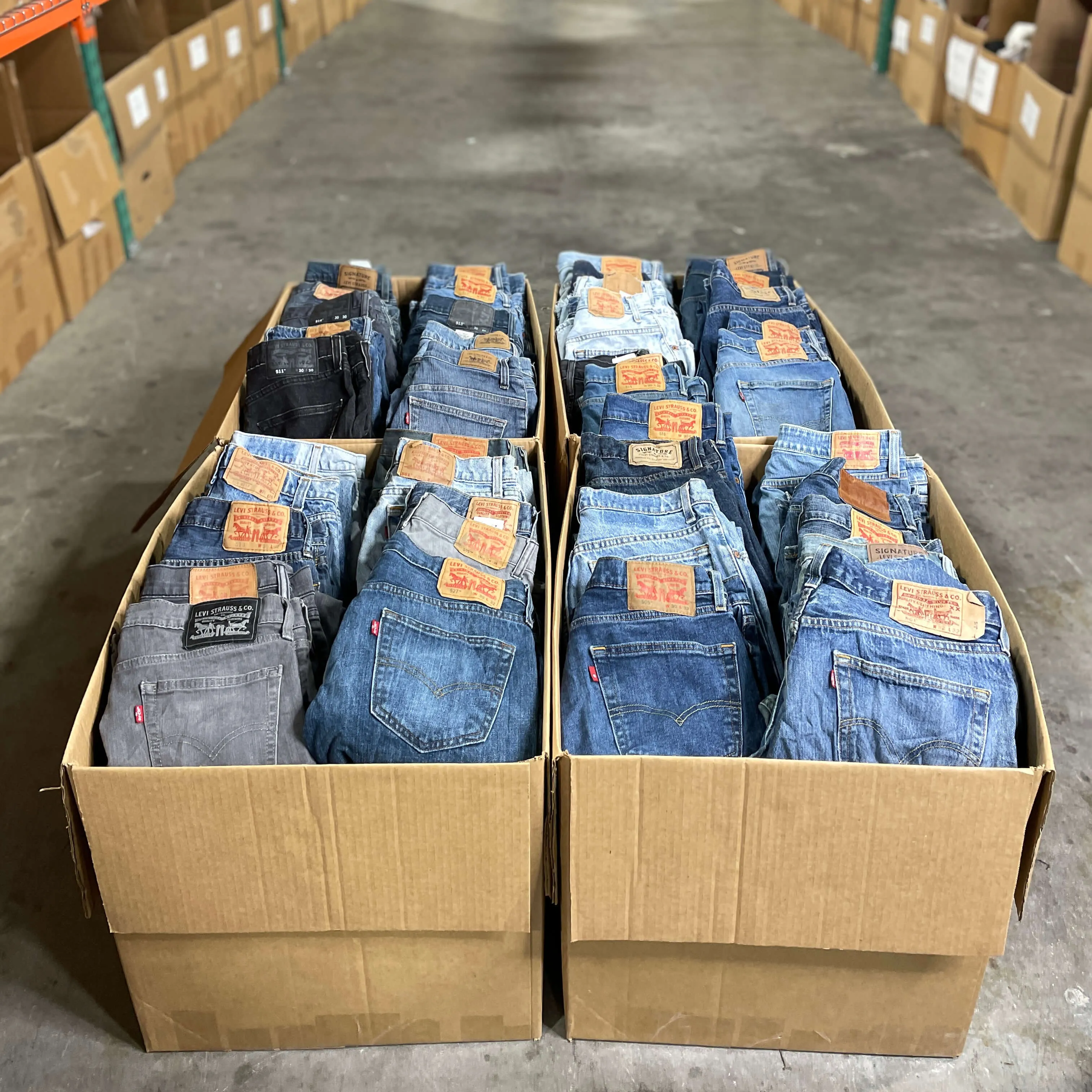 Levi's Jeans 34" and Down Bale