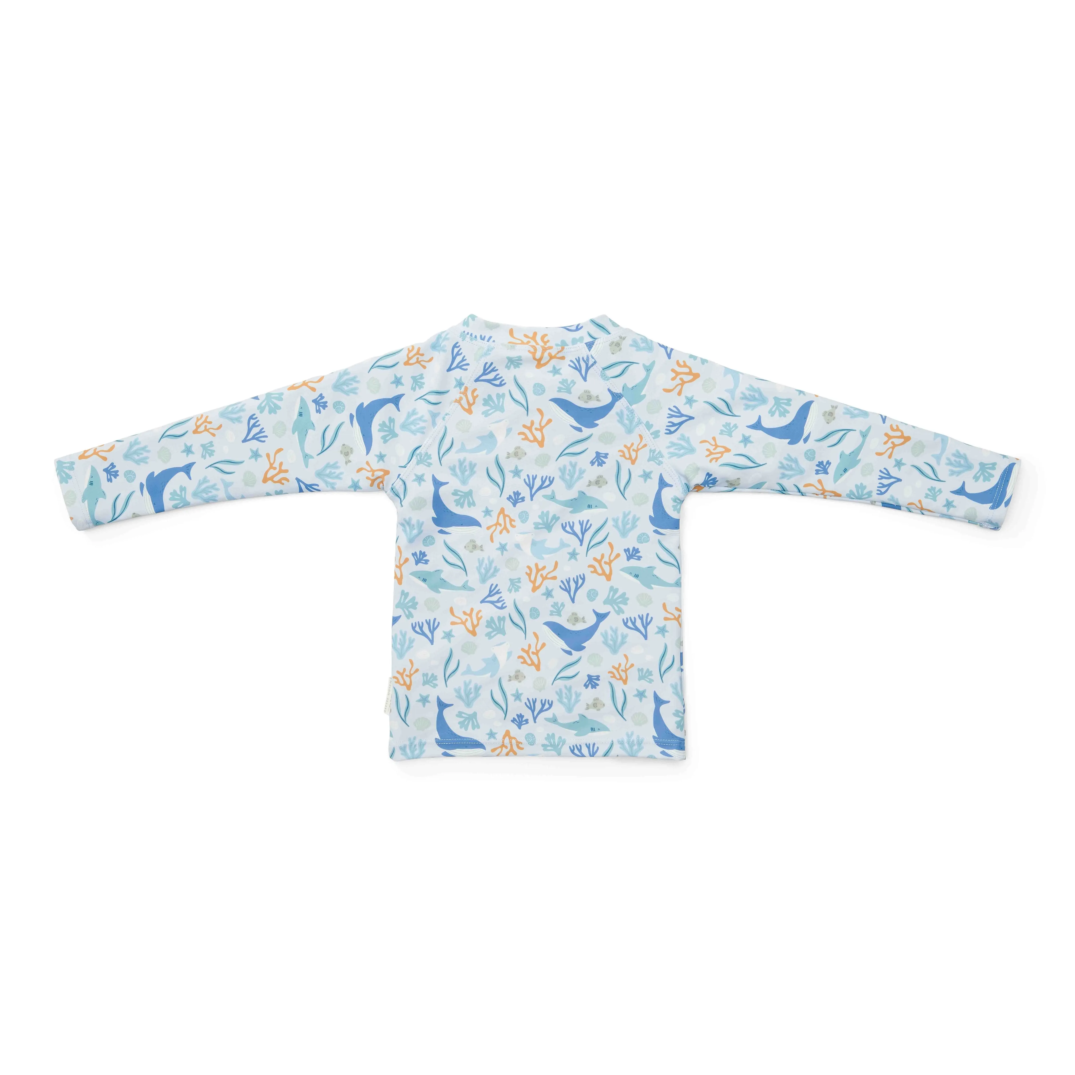 Little Dutch Swim Shirt Long Sleeve Ocean Dreams Blue