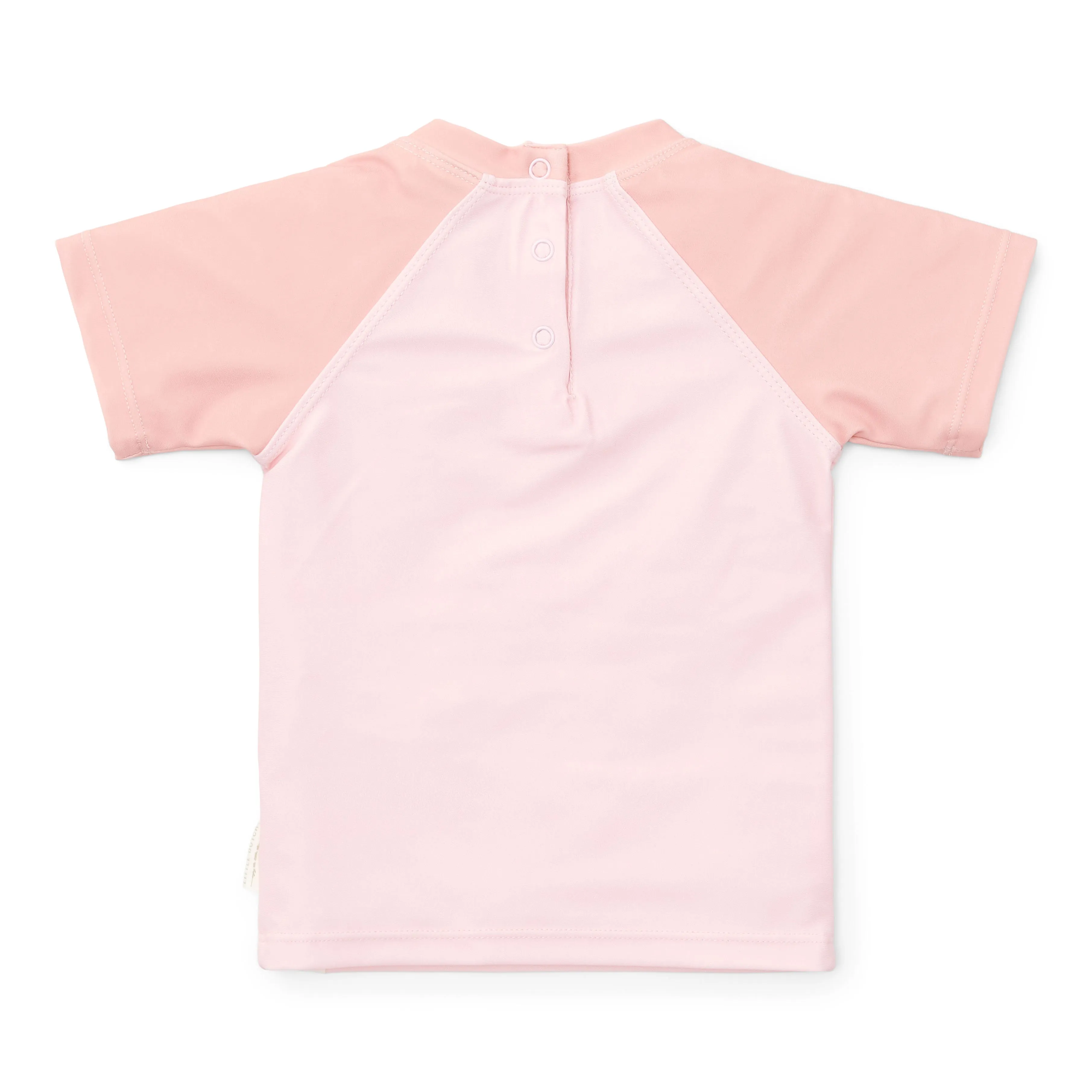 Little Dutch Swim T-Shirt Short Sleeve Flower Pink