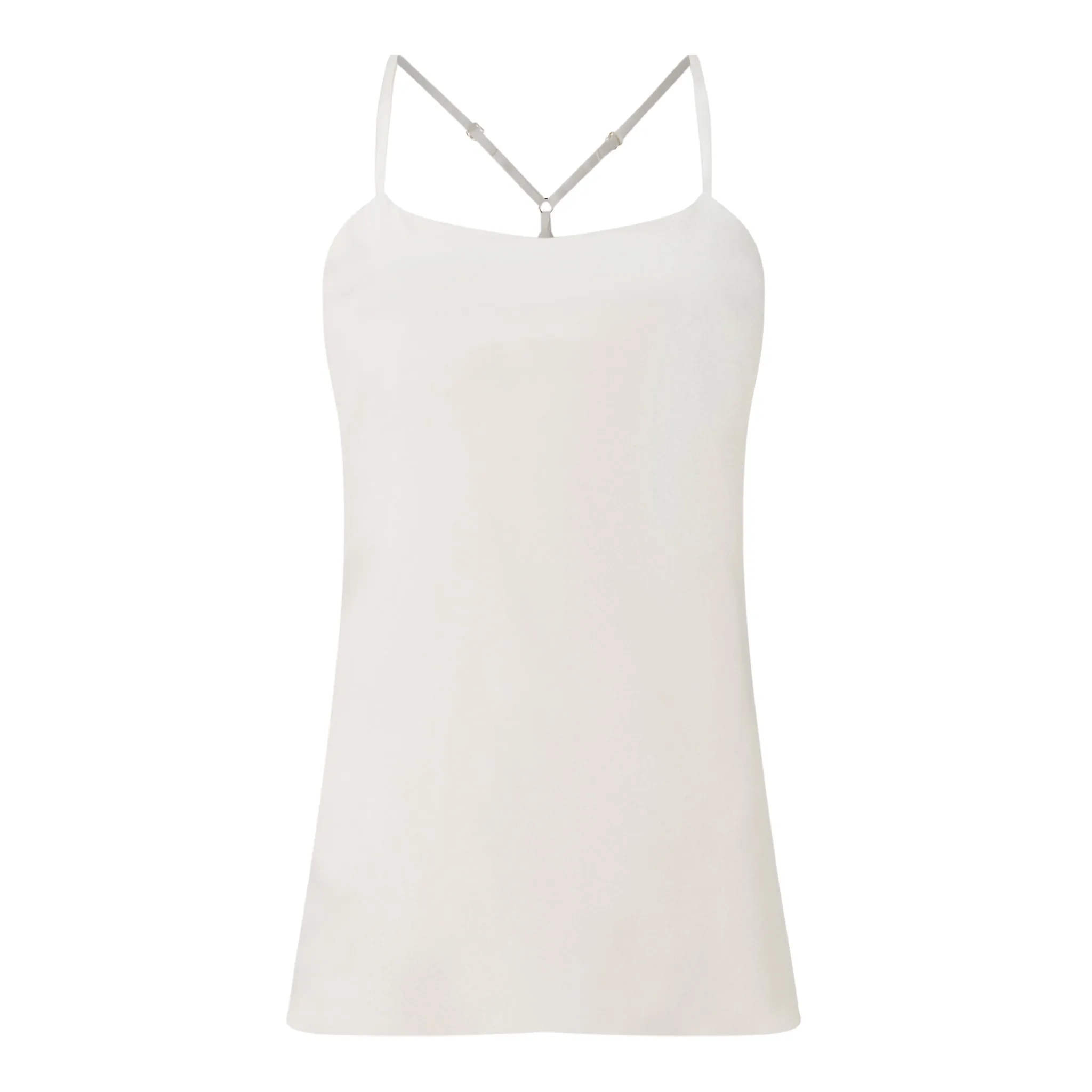 Lola Ivory Silk Camisole