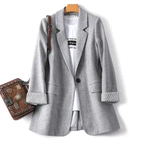 Long Sleeve Spring Casual Blazer