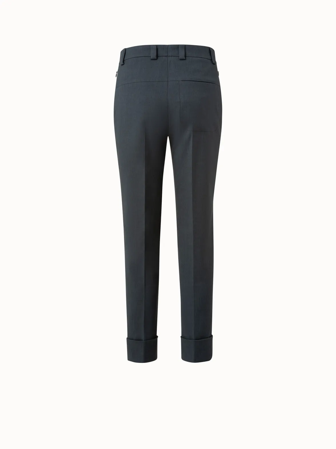 Maxima Cotton Silk Double Face Stretch Pant