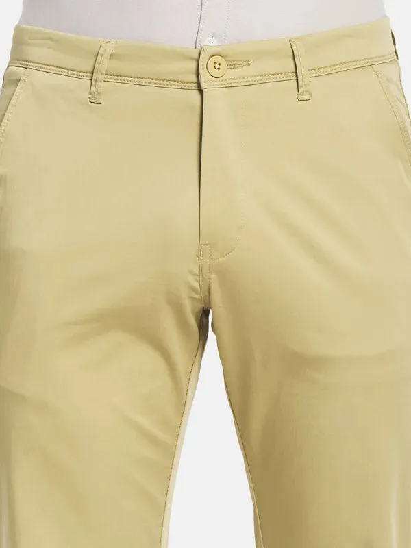 Men Khaki Chinos Trousers