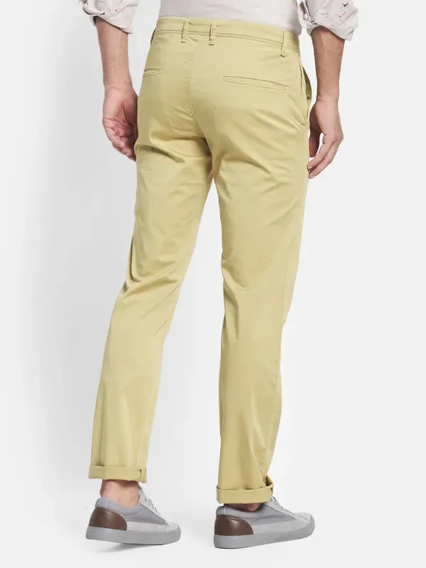 Men Khaki Chinos Trousers