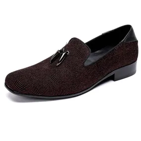 Men Tassel Decoration Slip On Loafer