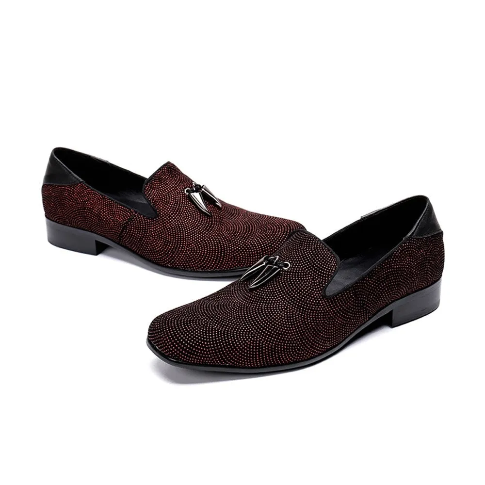 Men Tassel Decoration Slip On Loafer