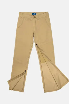 Men's Khaki Adaptive Pant