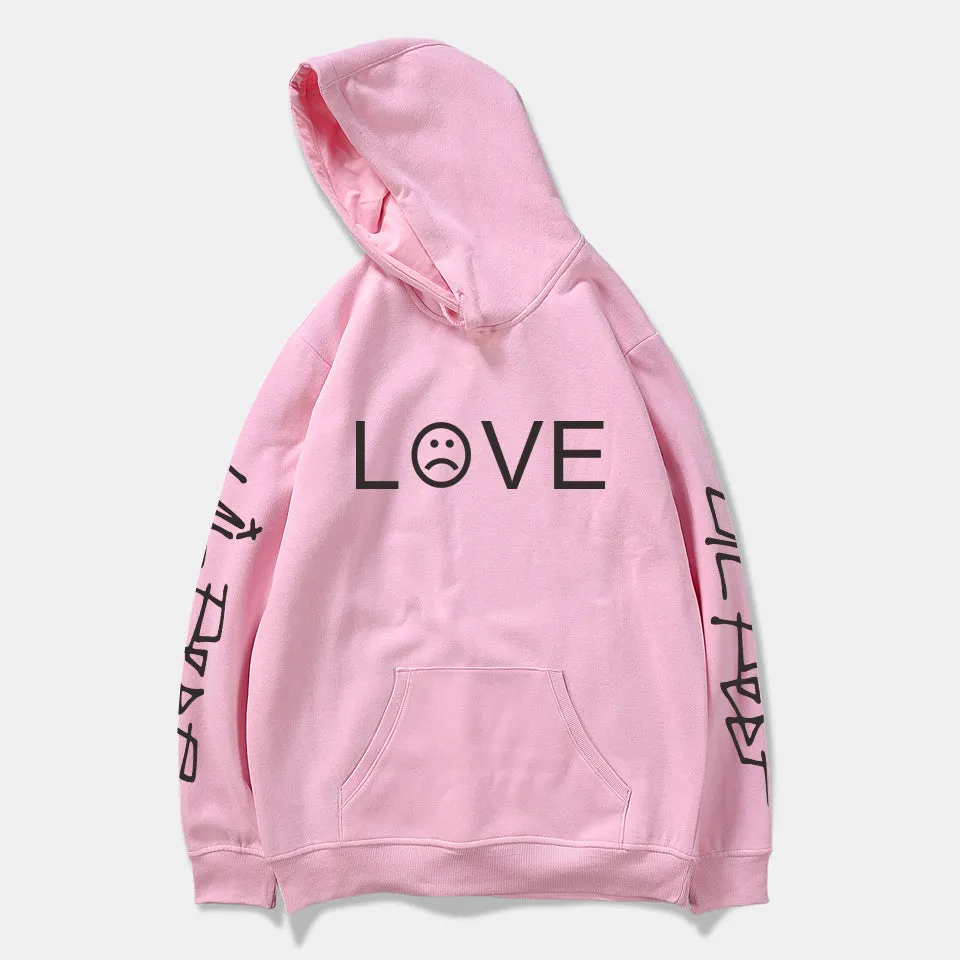 Men’s LOVE Graphic Hoodie – Stylish Streetwear