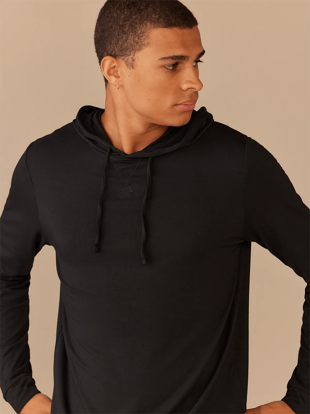 Men's Pullover Hoodie | Black