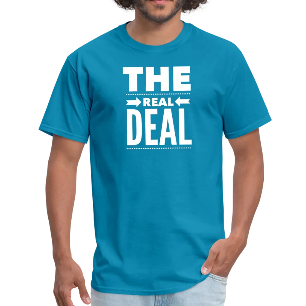 Men's Short Sleeve T-Shirt, The Real Deal Graphic Tee