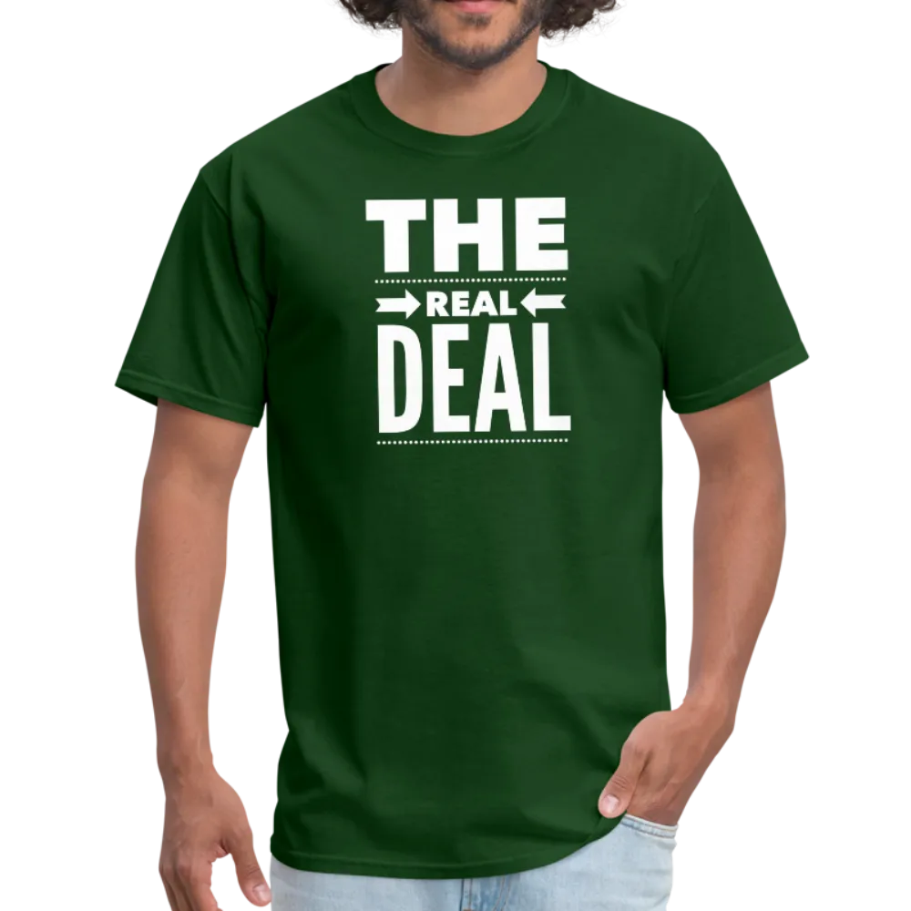 Men's Short Sleeve T-Shirt, The Real Deal Graphic Tee