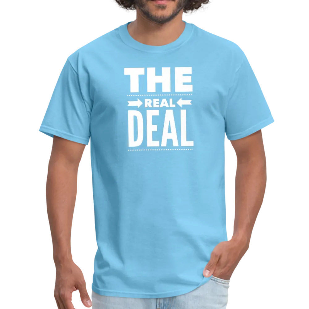 Men's Short Sleeve T-Shirt, The Real Deal Graphic Tee