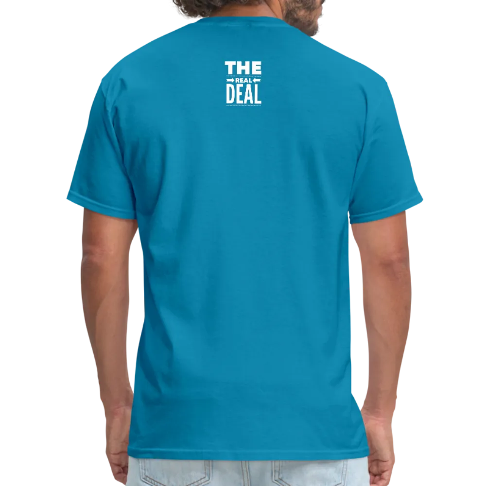 Men's Short Sleeve T-Shirt, The Real Deal Graphic Tee