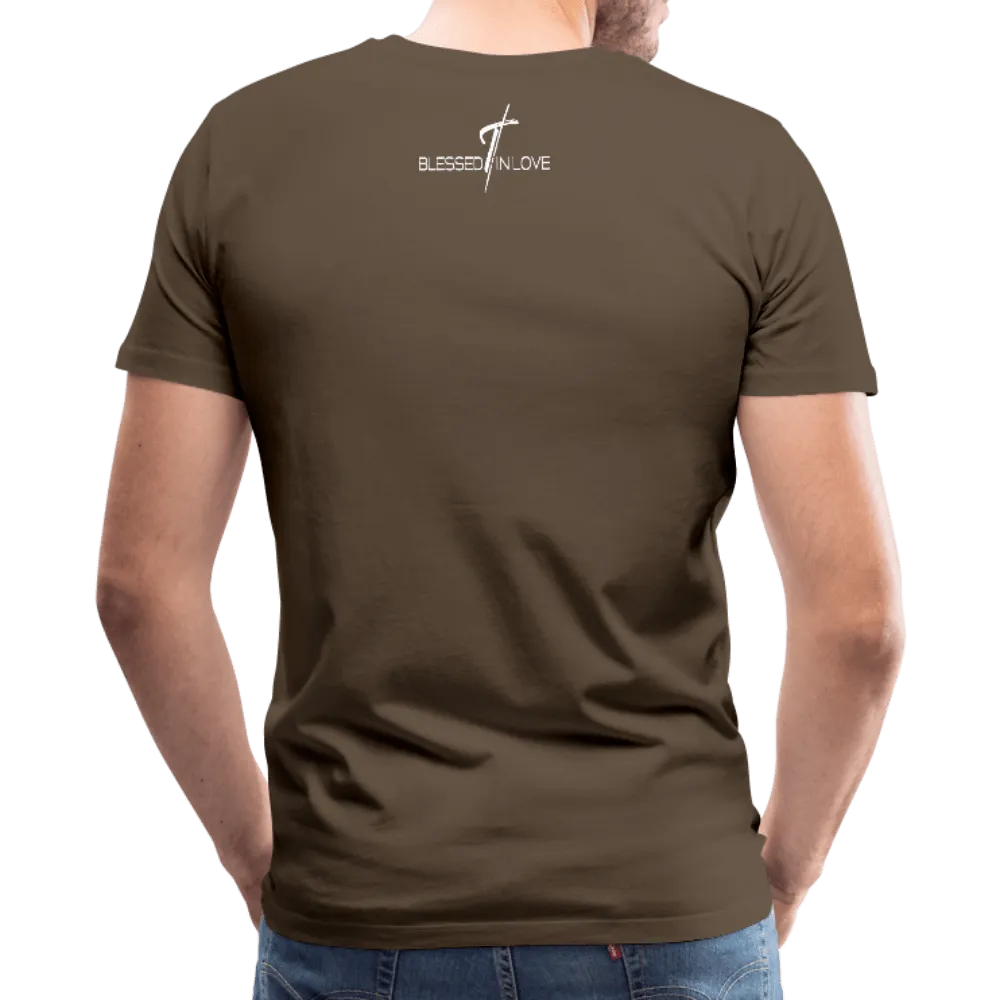 Men's T-Shirt, Blessed In Love Short Sleeve Graphic Tee