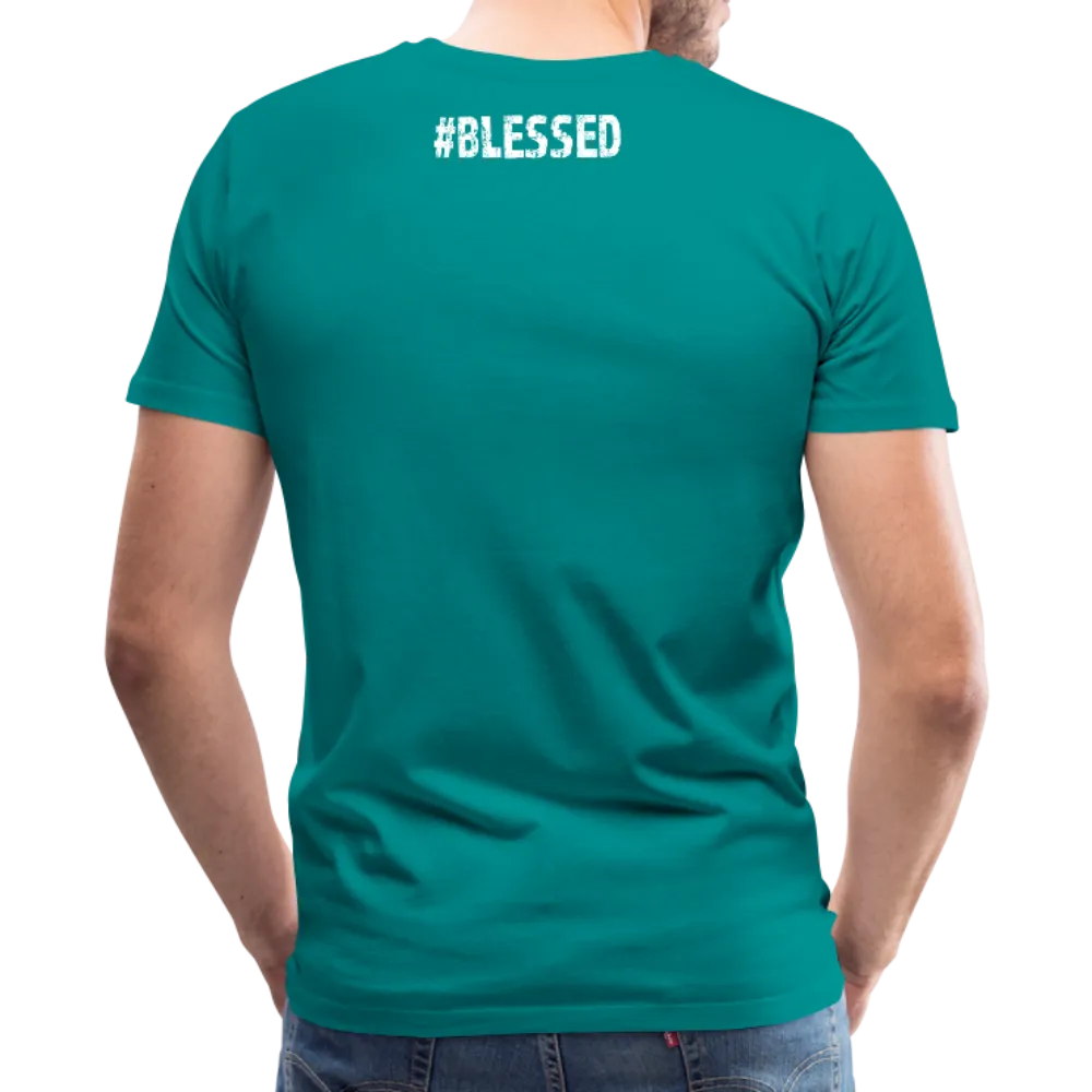 Men's T-Shirt, #Blessed Short Sleeve Graphic Tee